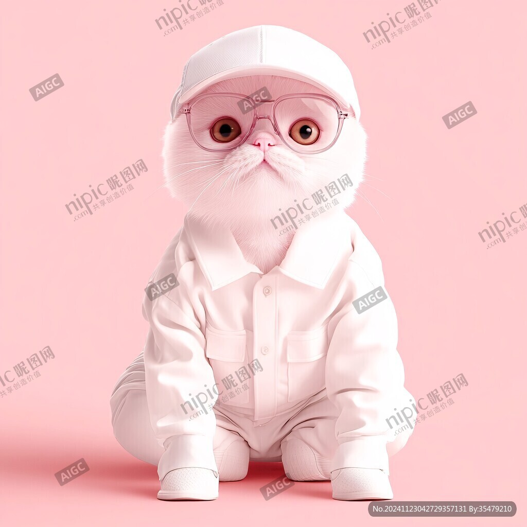 3d卡通猫咪