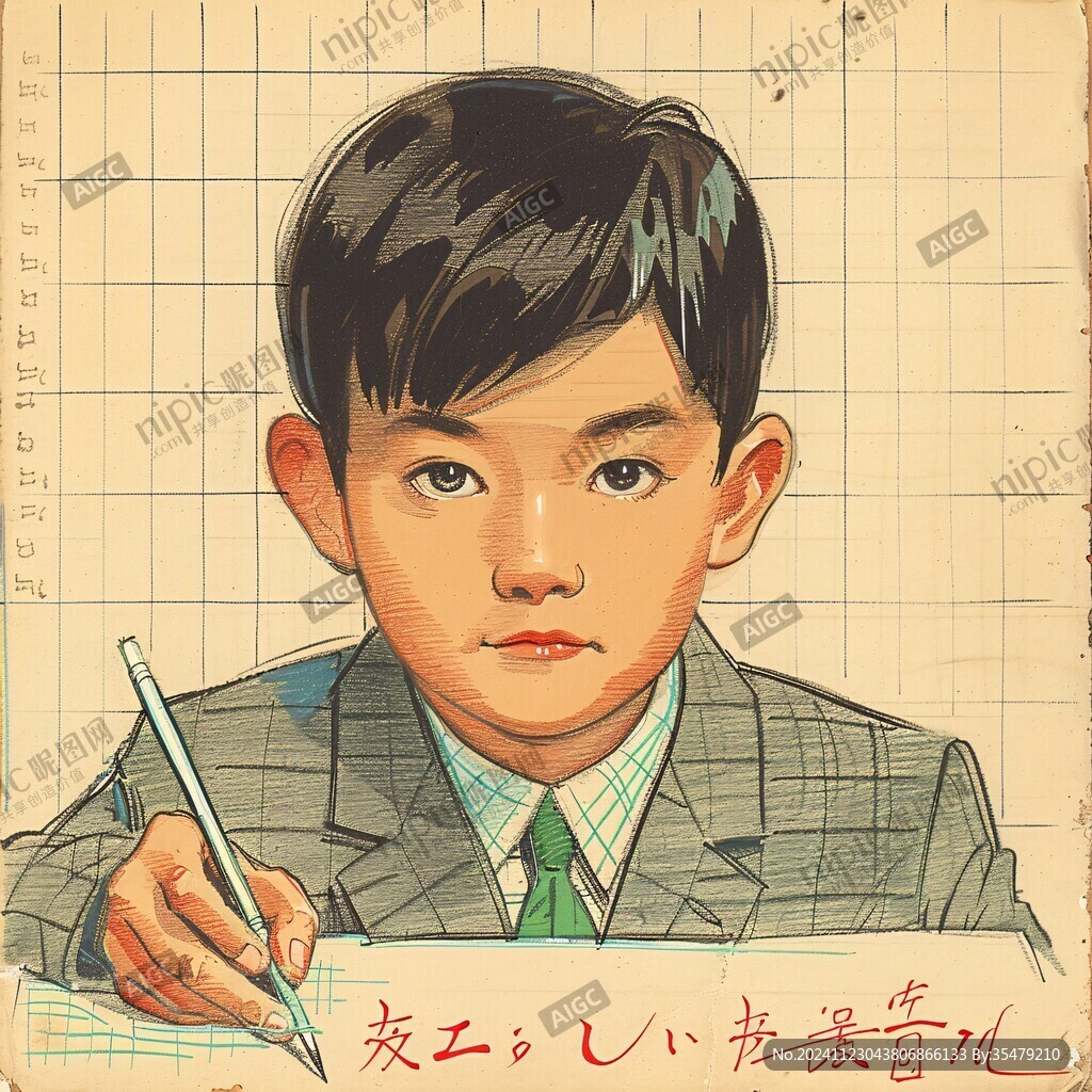 小学生素描