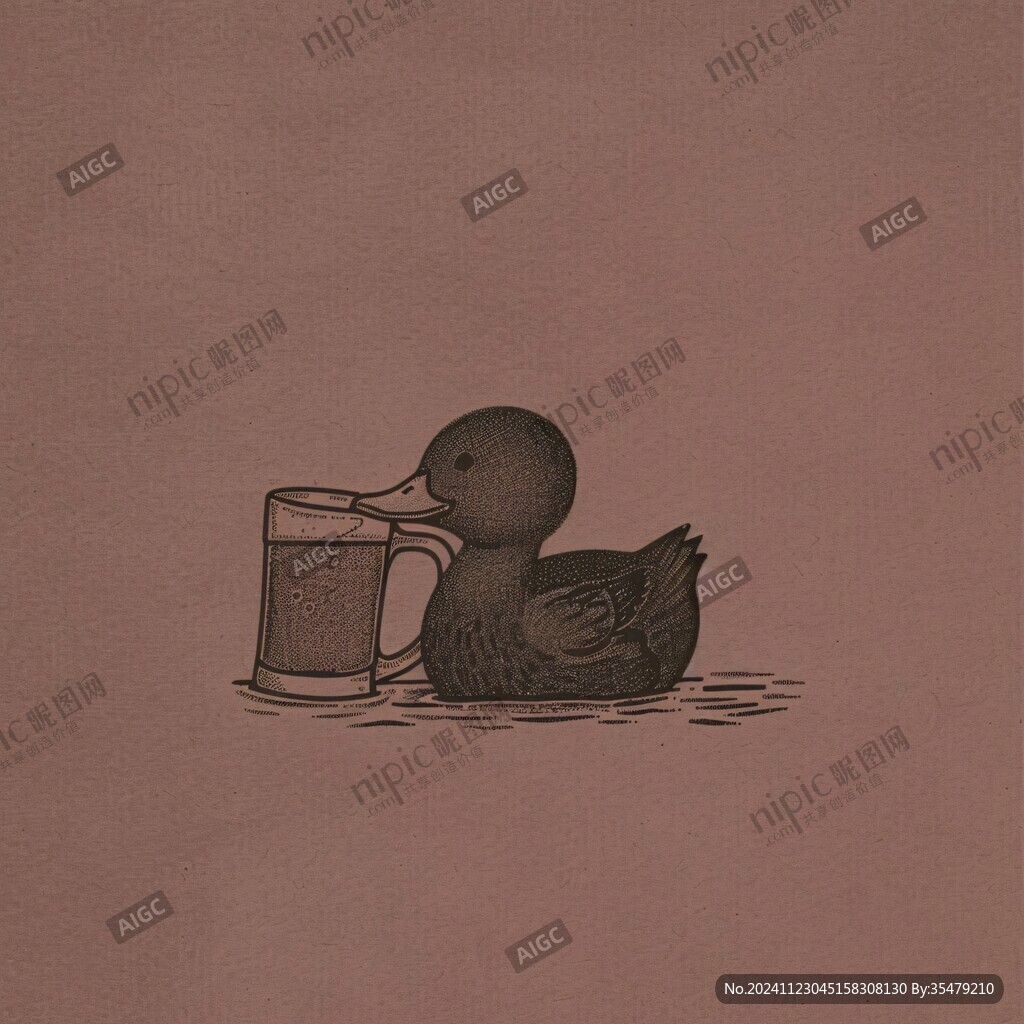 柯尔鸭插画