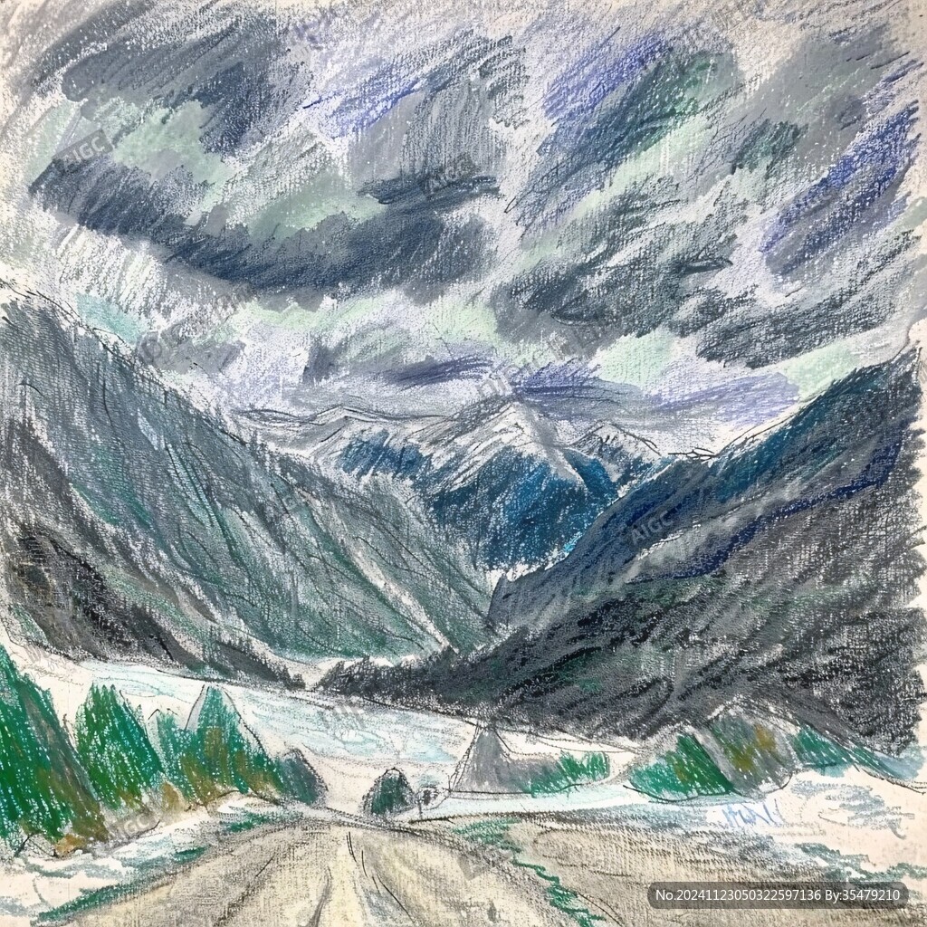 山景画