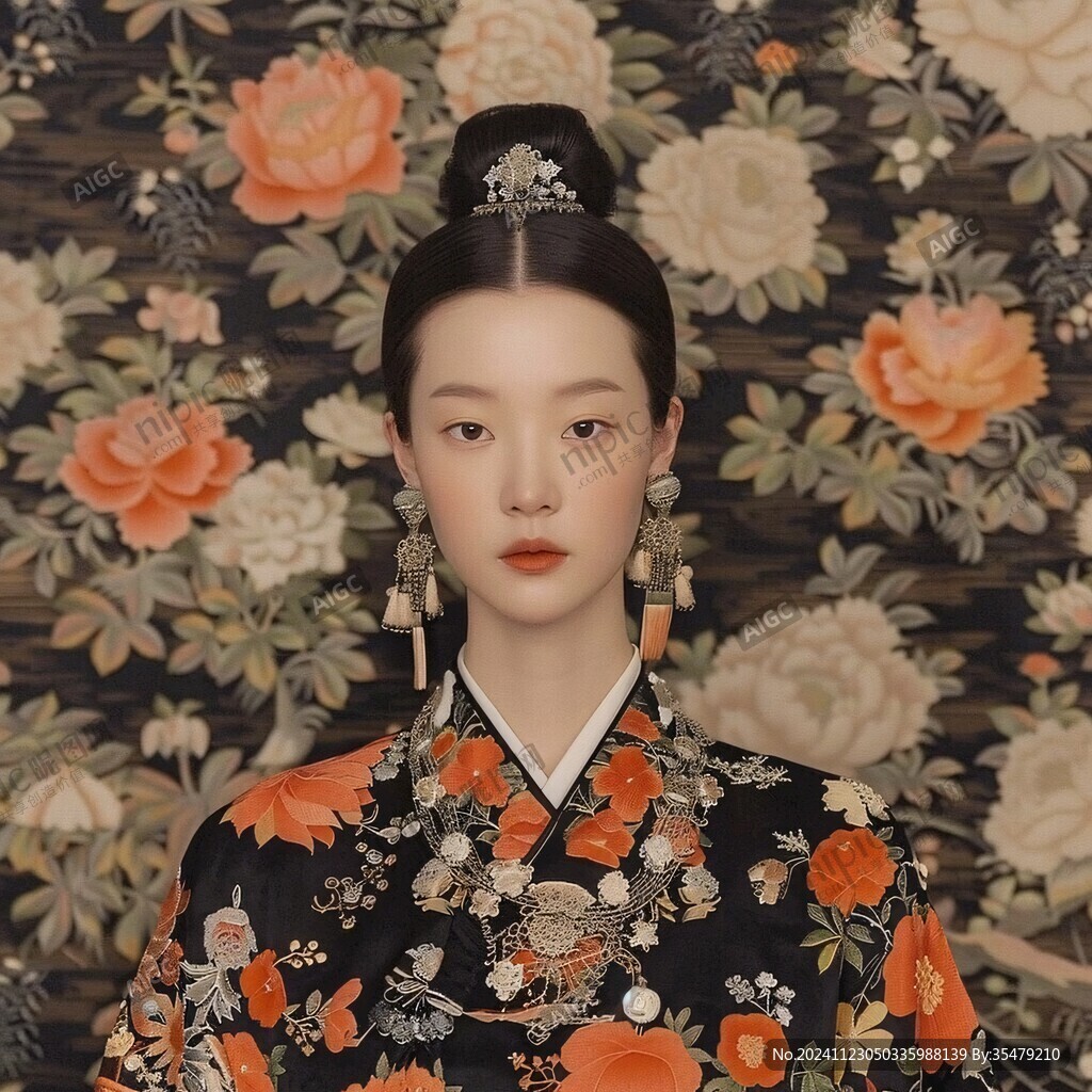 新中式女孩