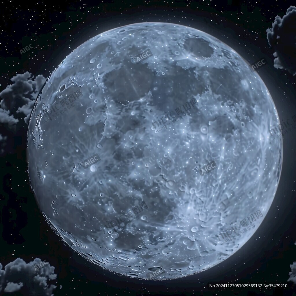 蓝月夜梦幻唯美奇幻
