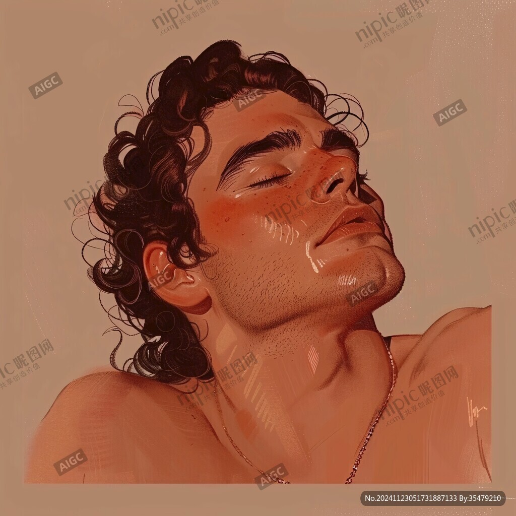 写实人物插画