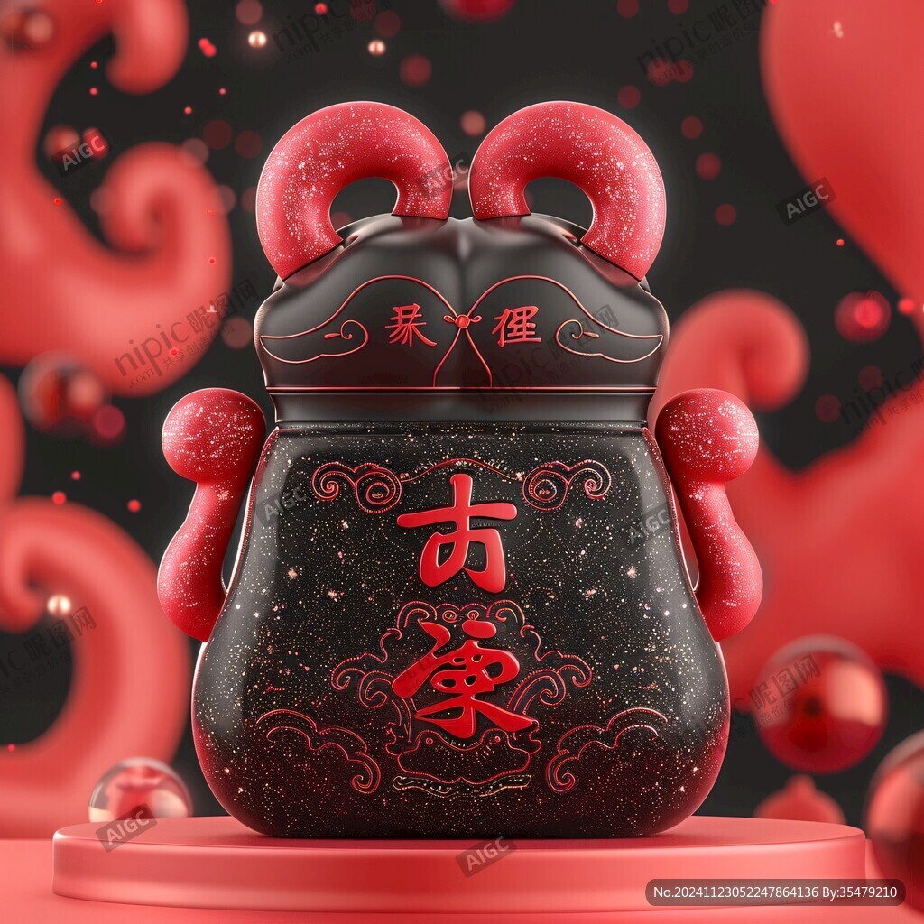 鼠年大吉摆件