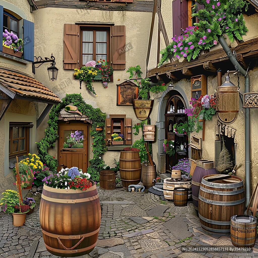 欧美小镇情景主题