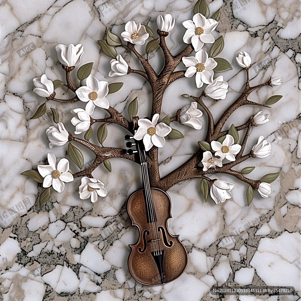 小提琴背景墙