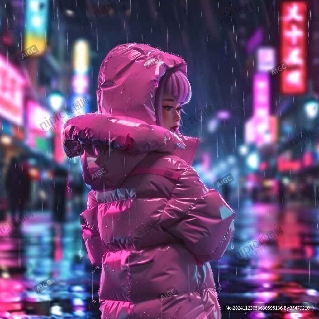 赛博朋克潮流人物