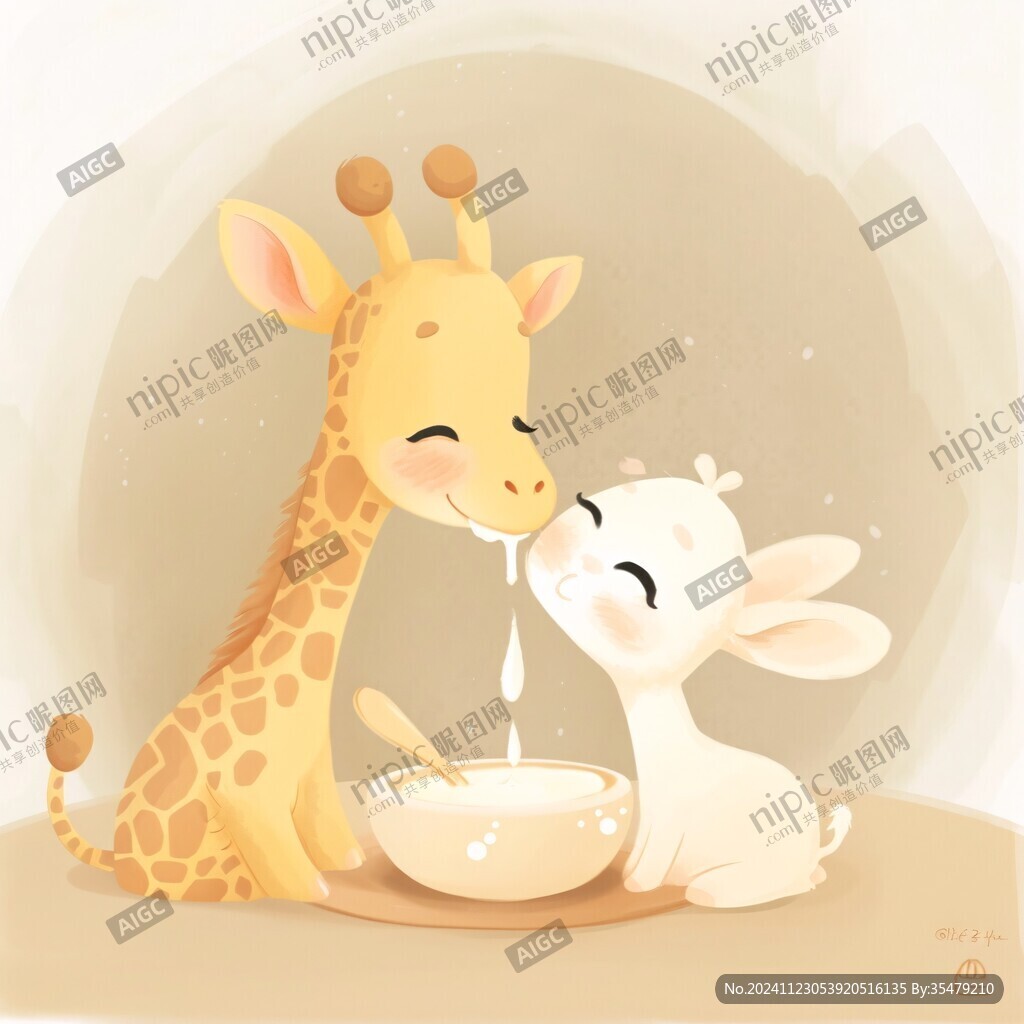 q版长颈鹿