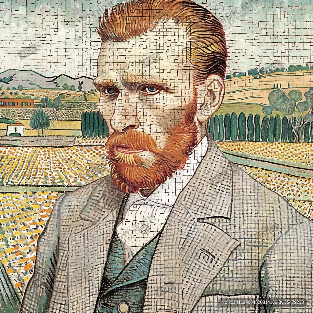 没有耳朵的梵高自画像