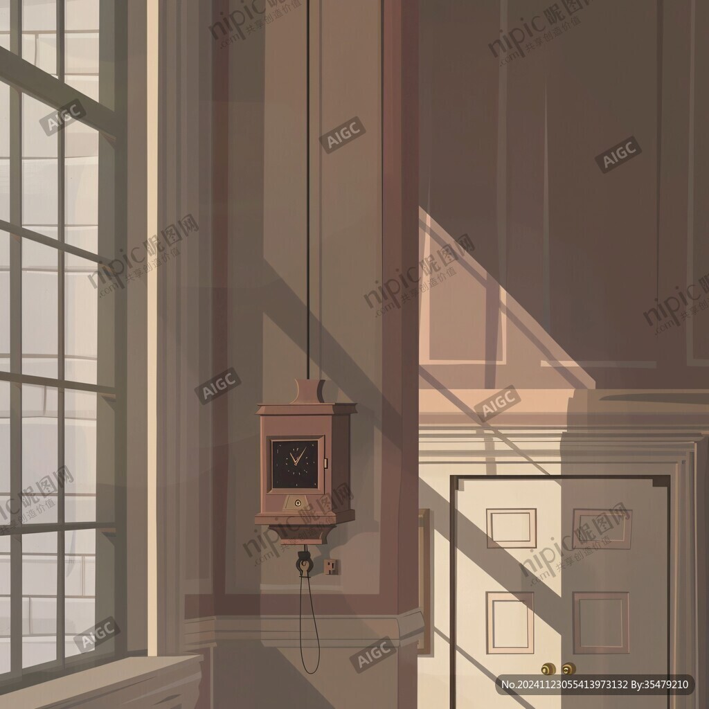 室内场景插画