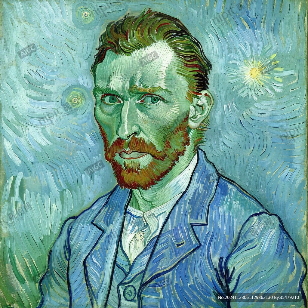 没有耳朵的梵高自画像
