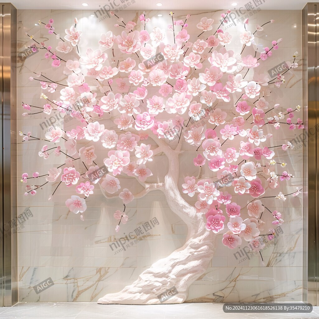 樱花美陈