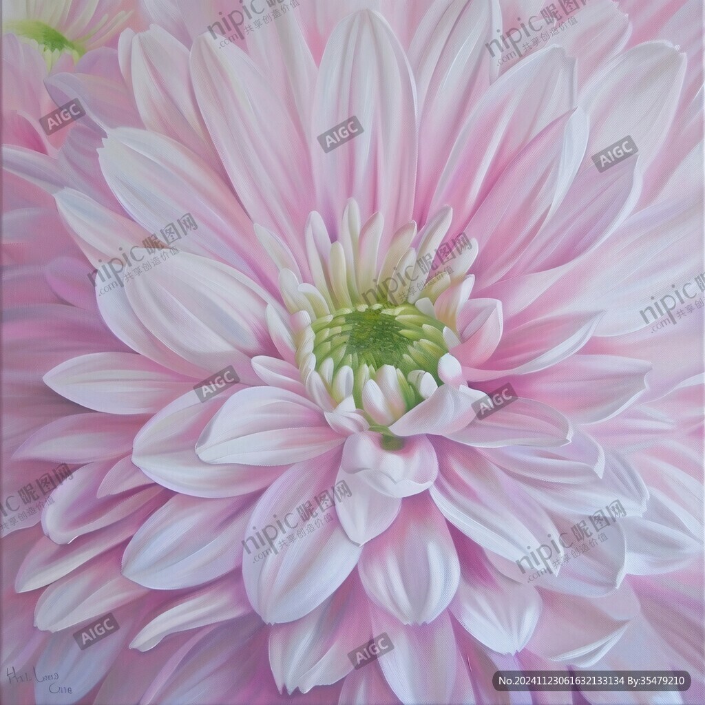 3d立体花卉油画