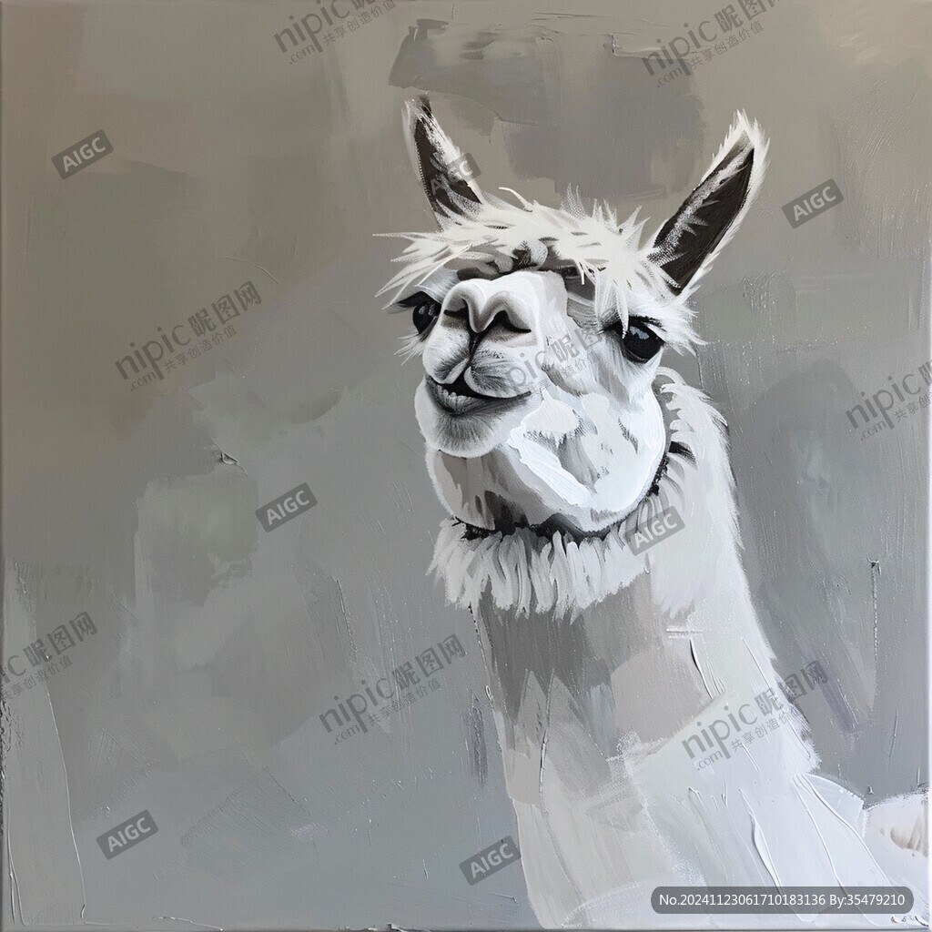 低多边羊驼