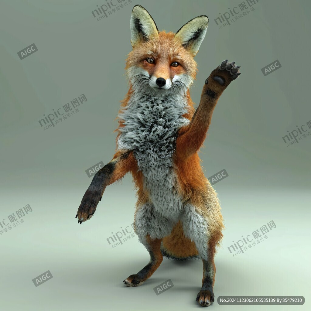 3d小狐狸