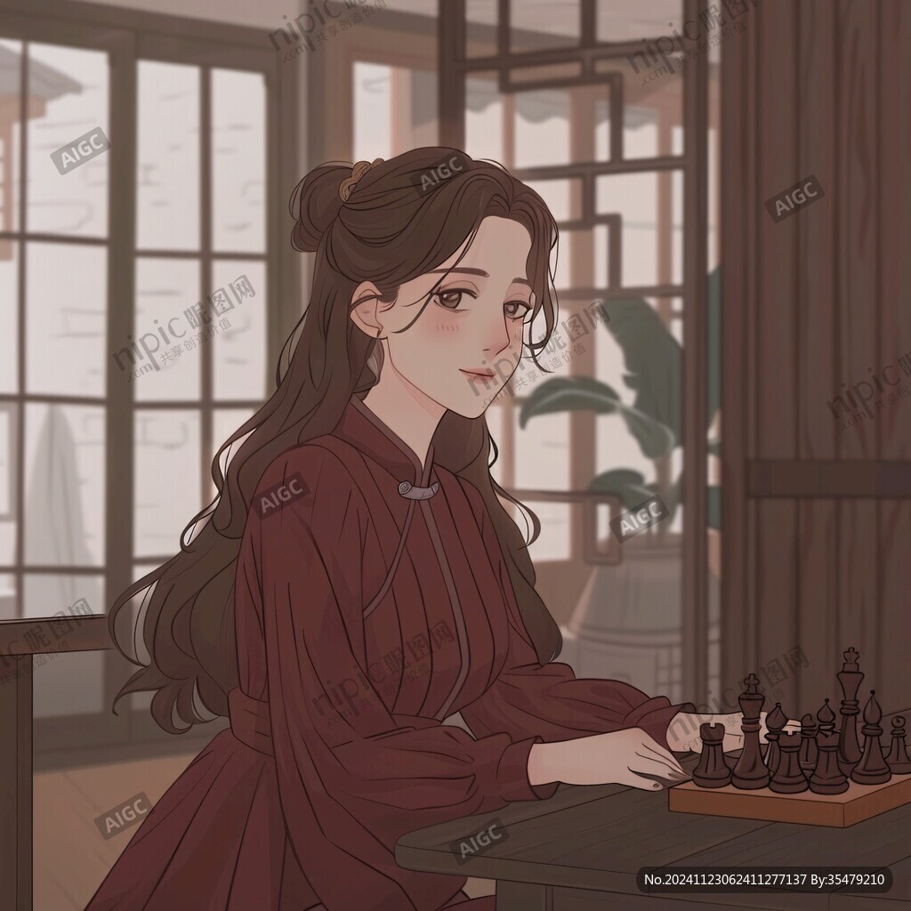 板绘人像