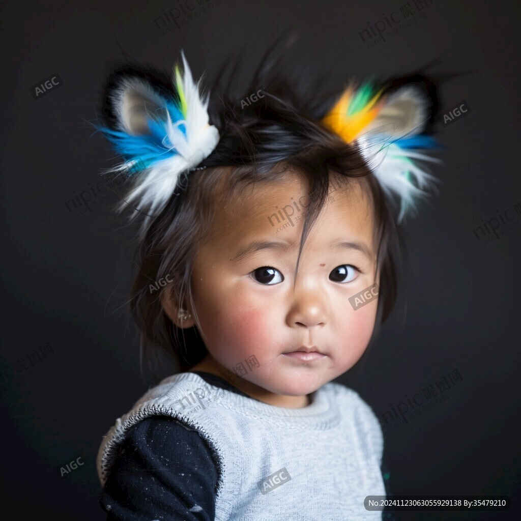 虎头小孩