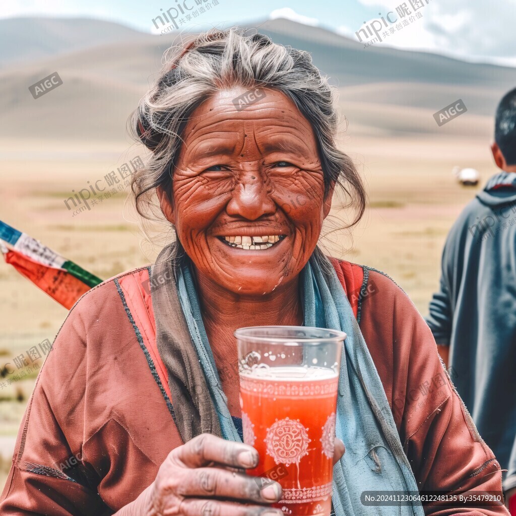 丰收的青稞酒