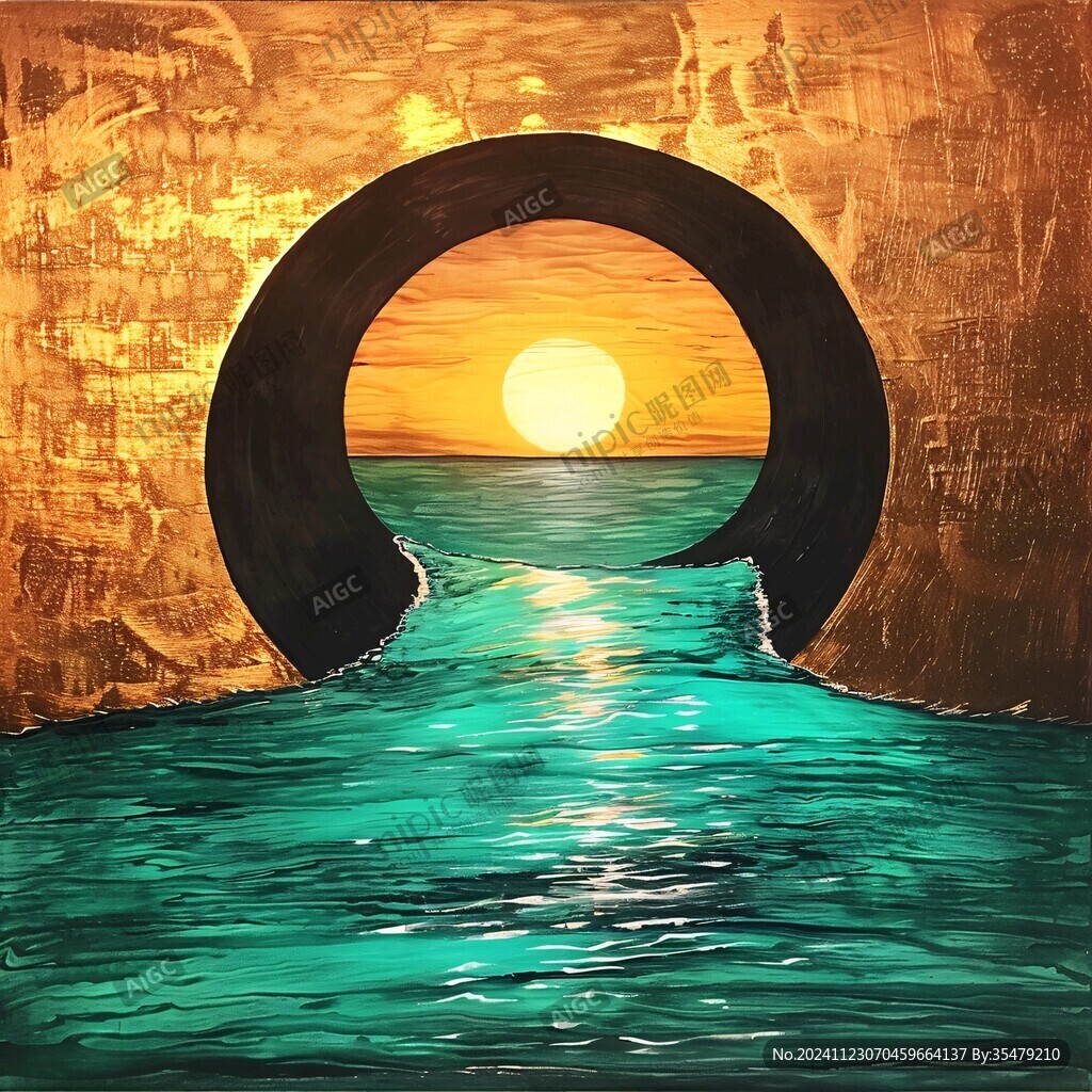 洞门插画