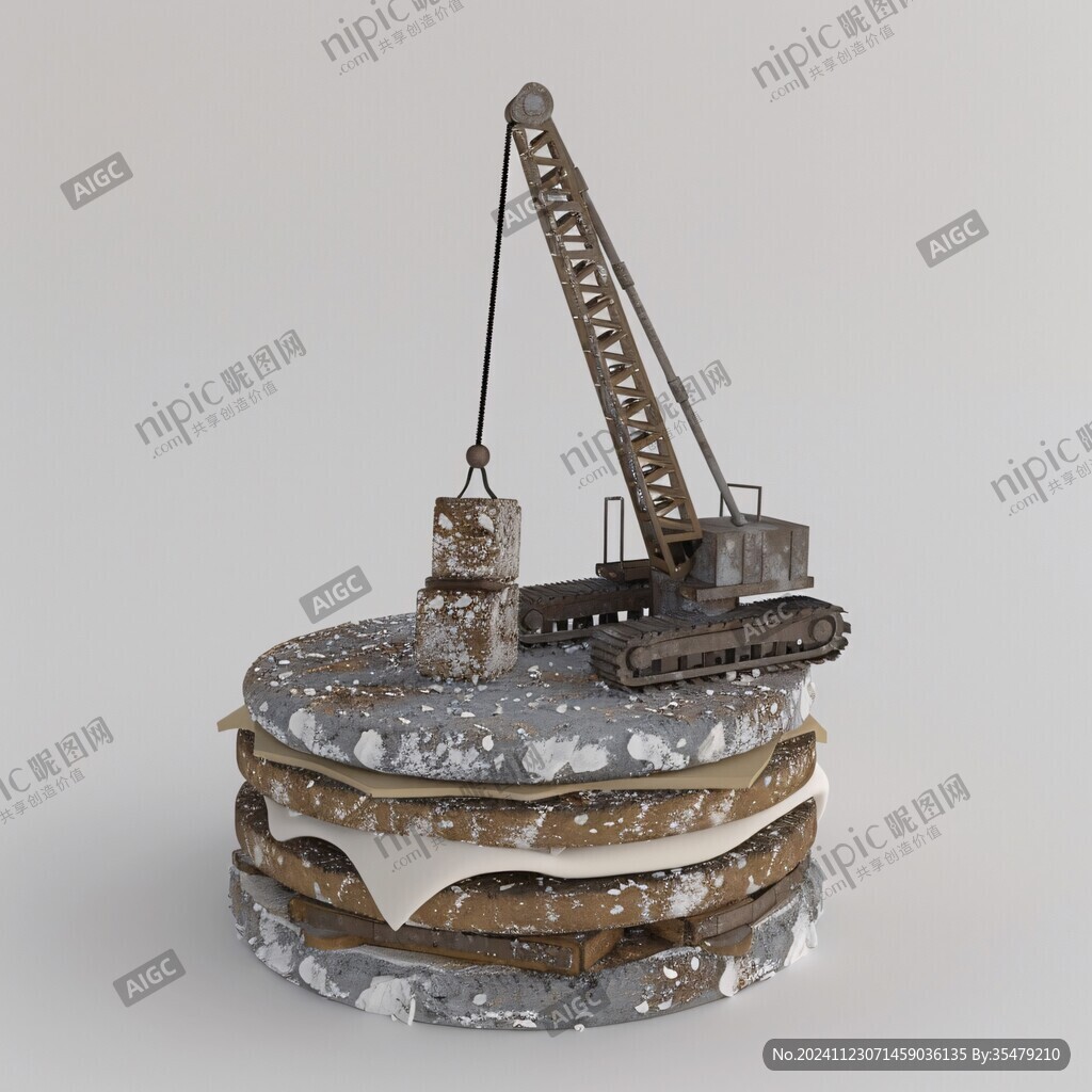 汉堡包建模