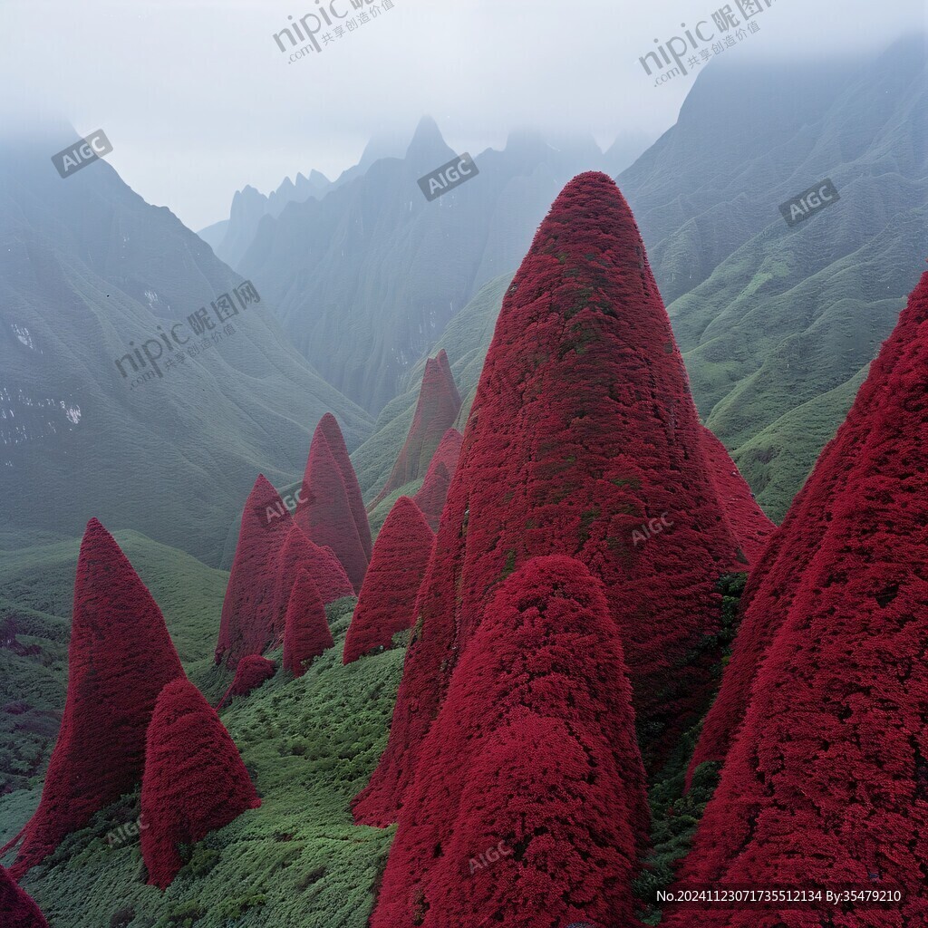 山王坪风景