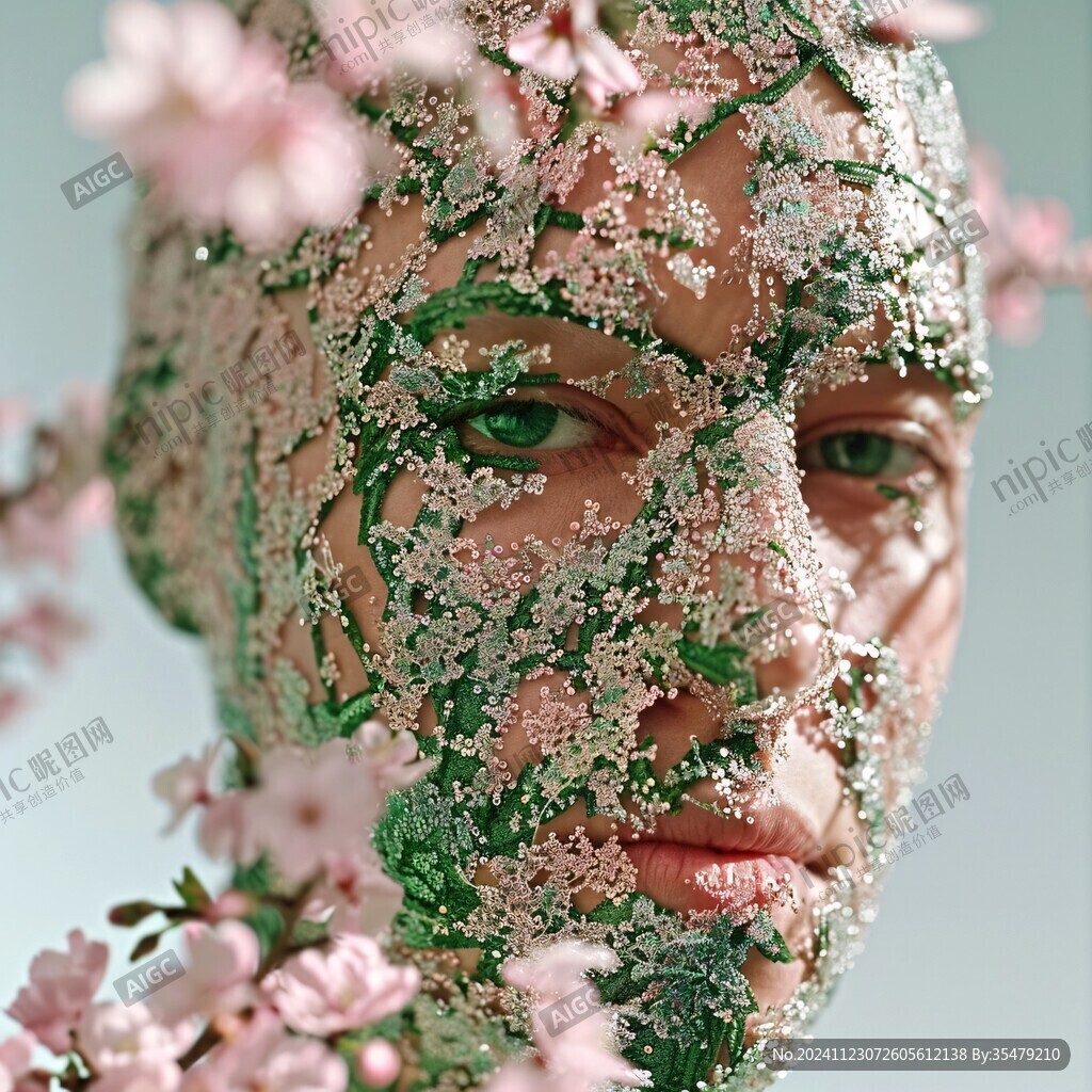花卉面膜