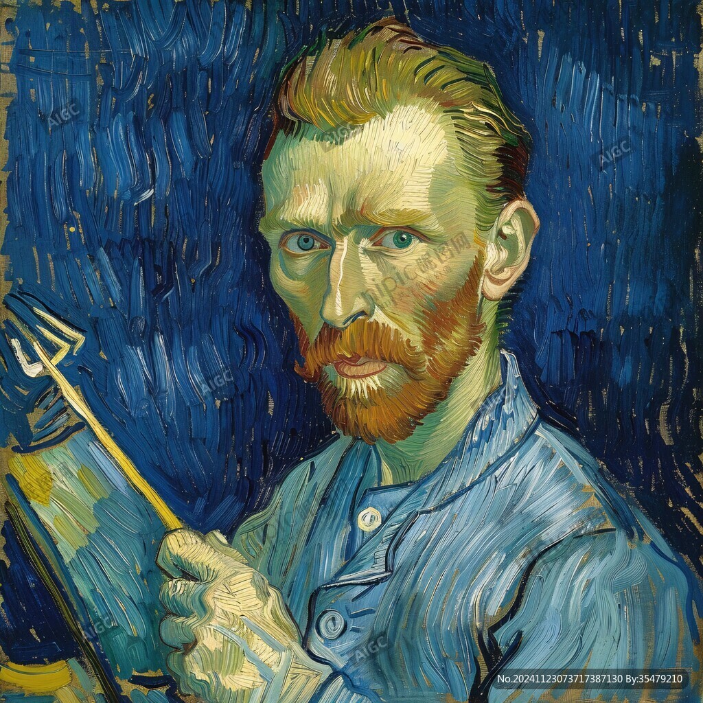 没有耳朵的梵高自画像