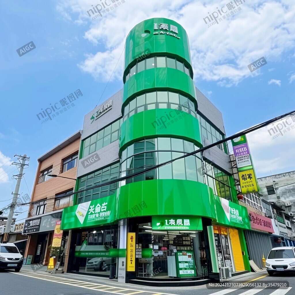 多店建筑形象