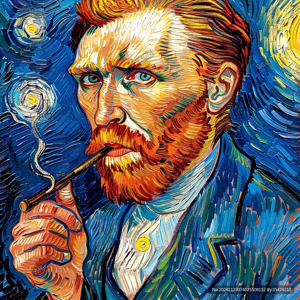 没有耳朵的梵高自画像