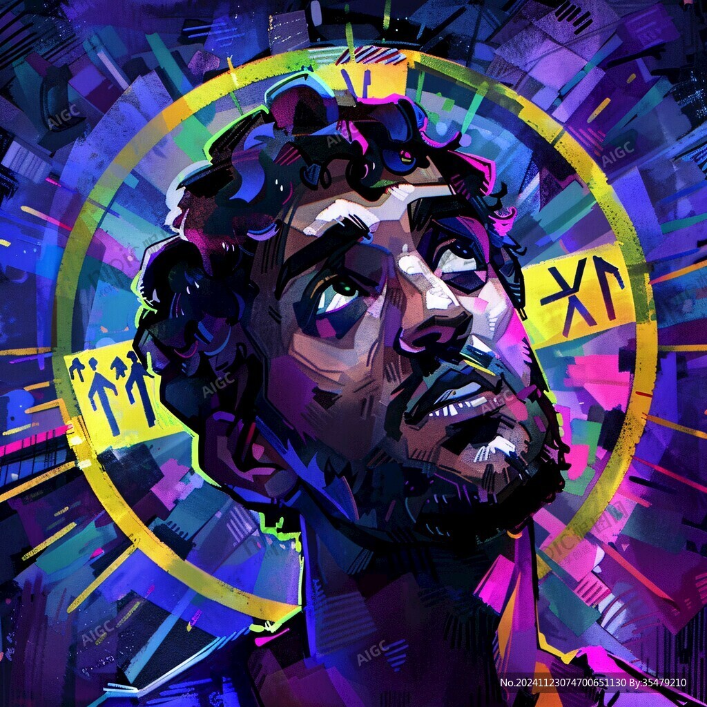 赛博朋克潮流人物