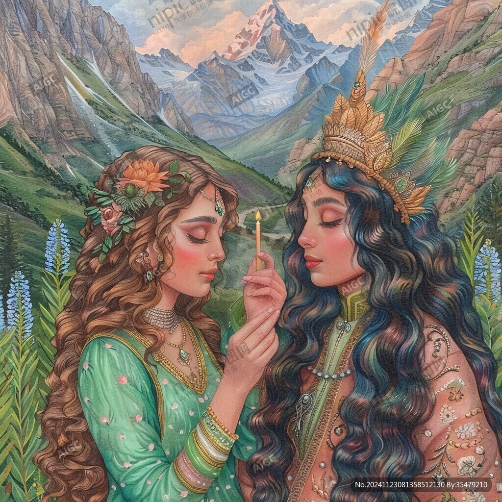 阿蒙神的两位女祭师