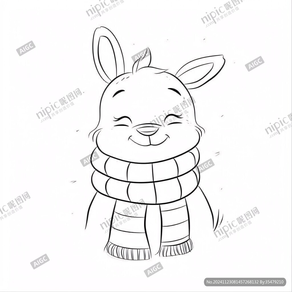 兔年简笔画