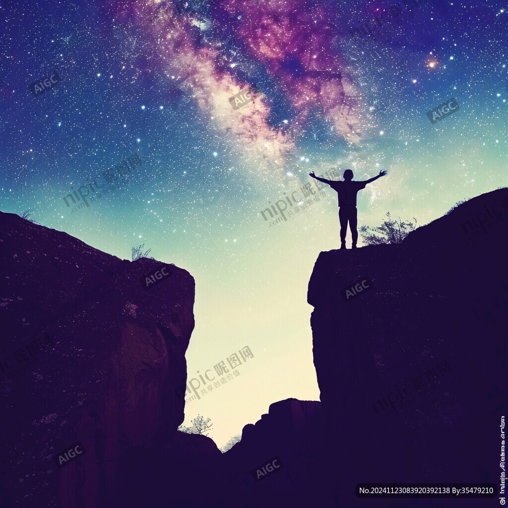 仰望星河的人