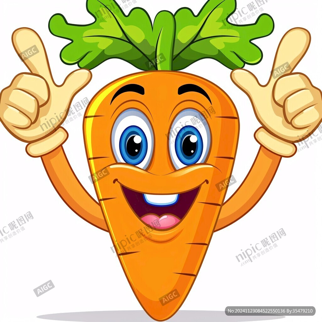 胡萝卜吉祥物