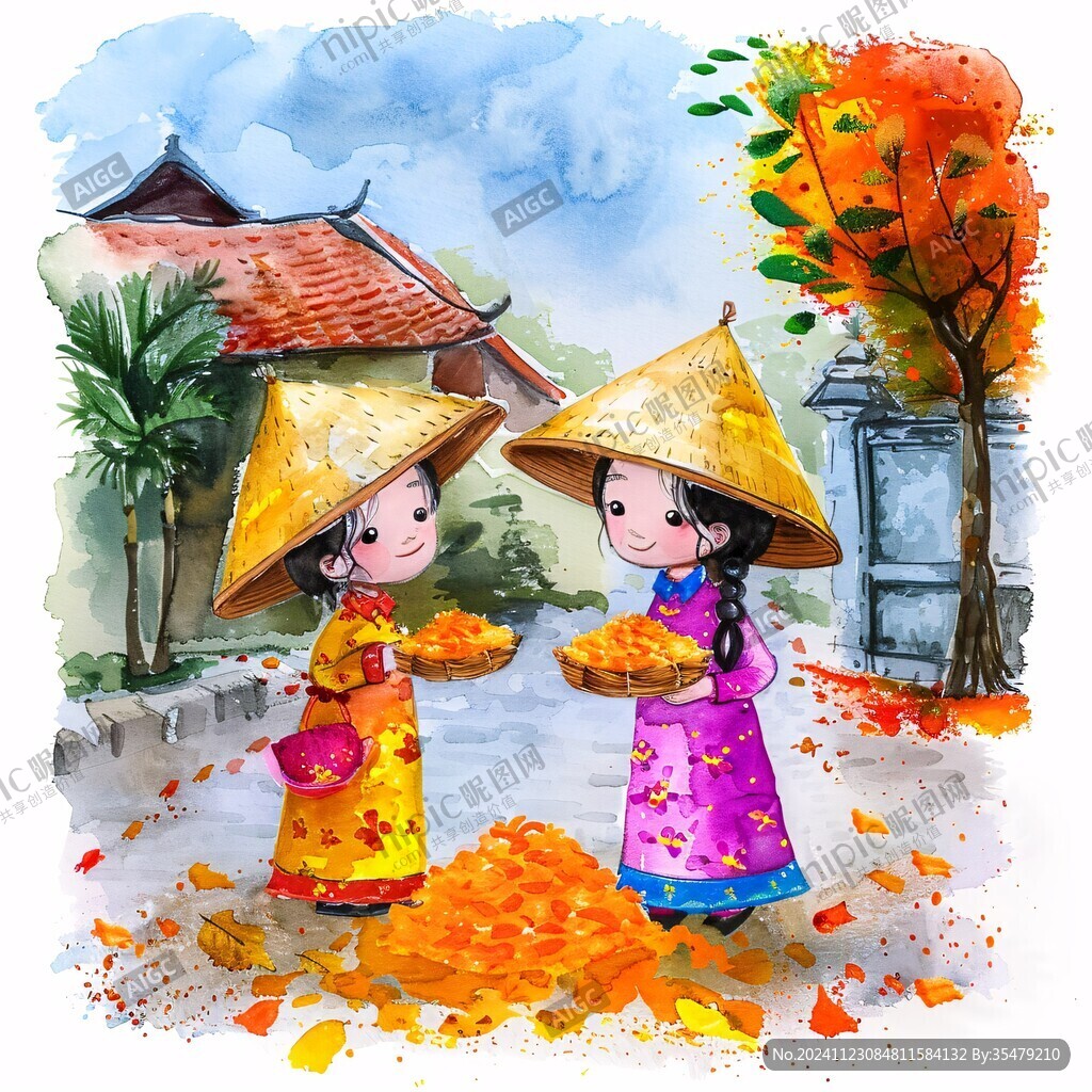 越南插画