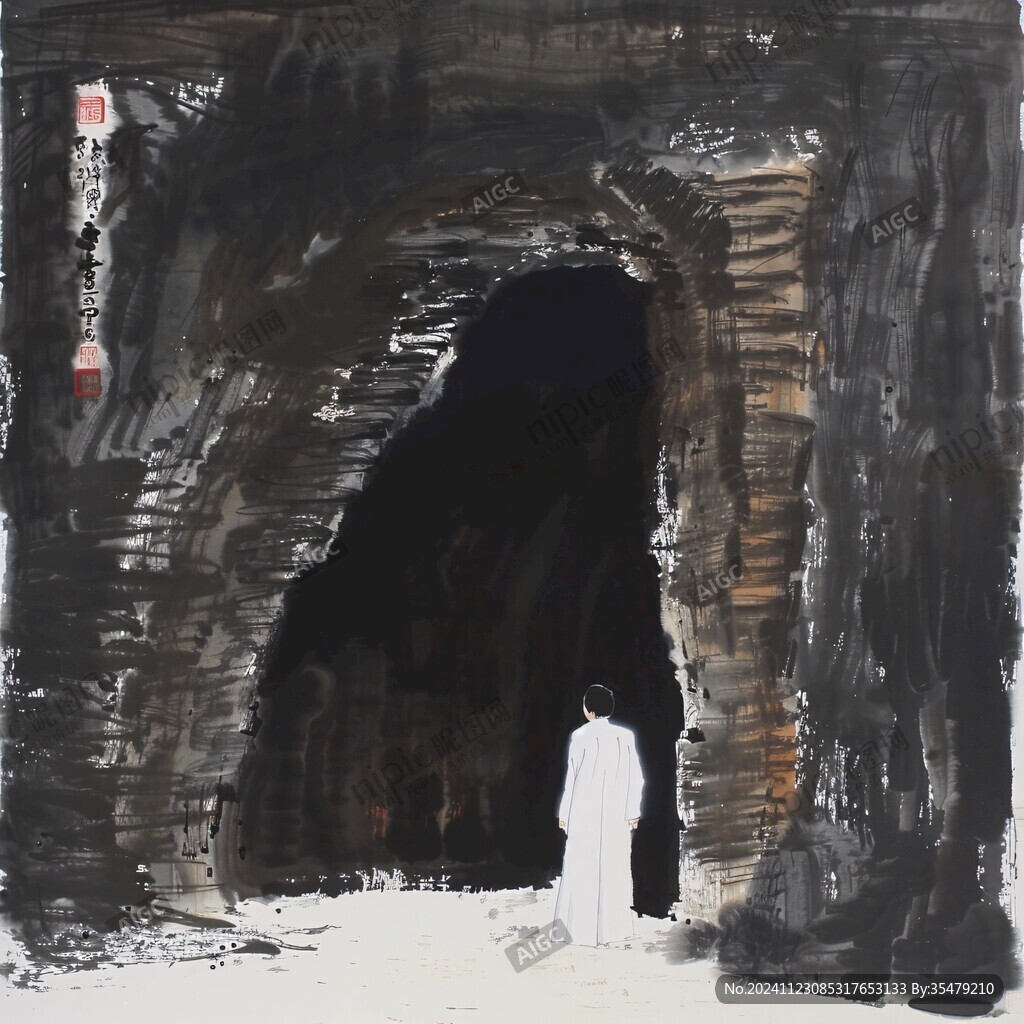 吴冠中风格油画