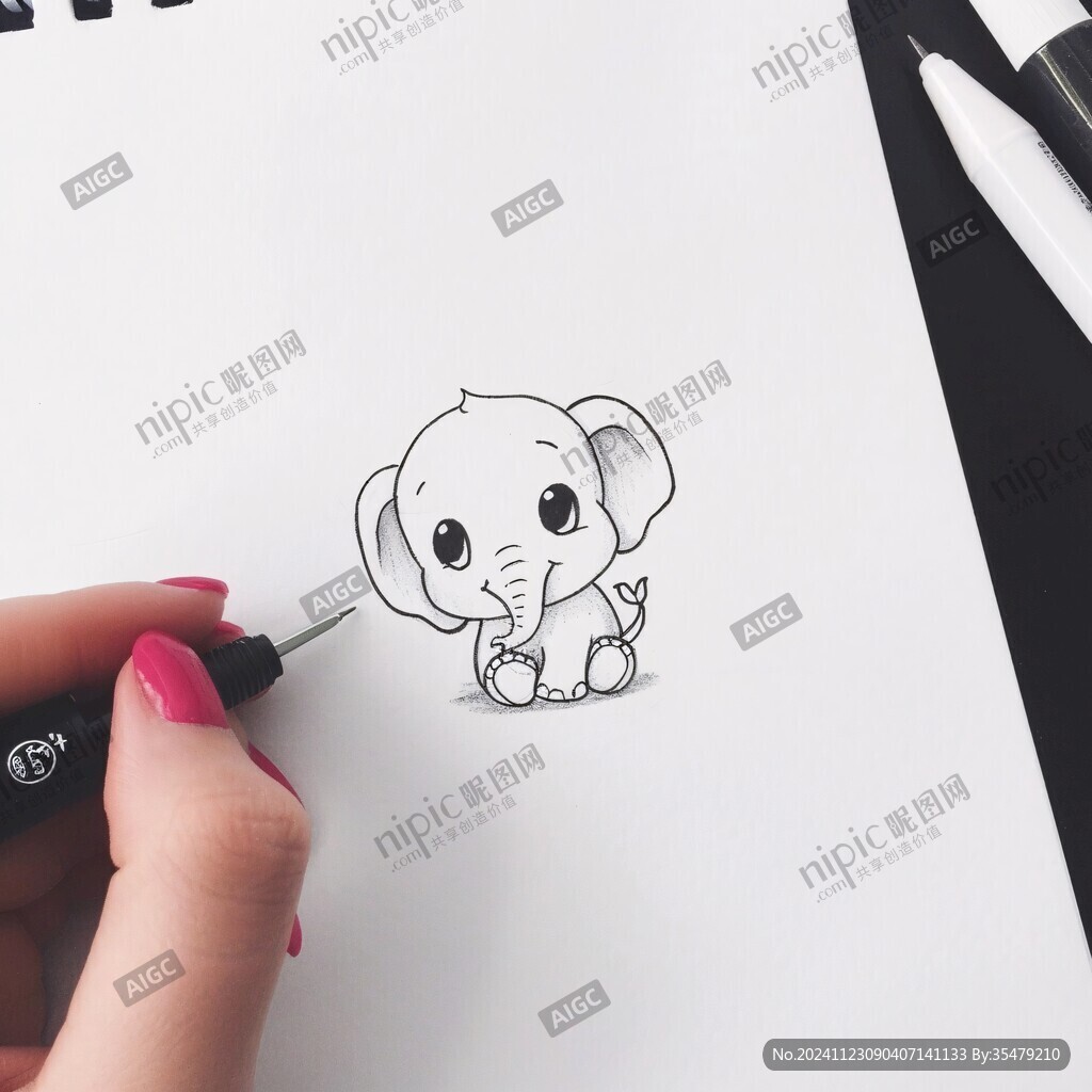 q版小象