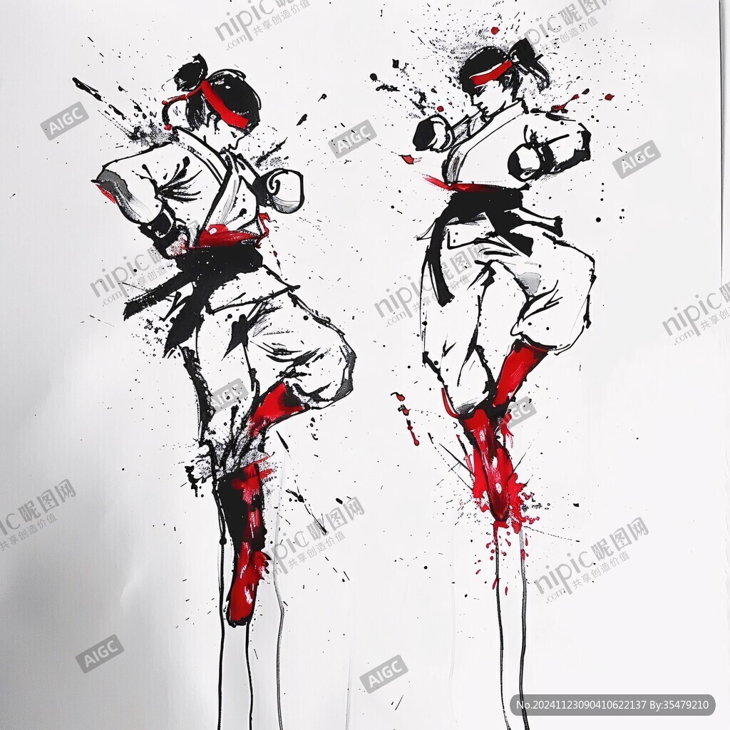 武道装饰画