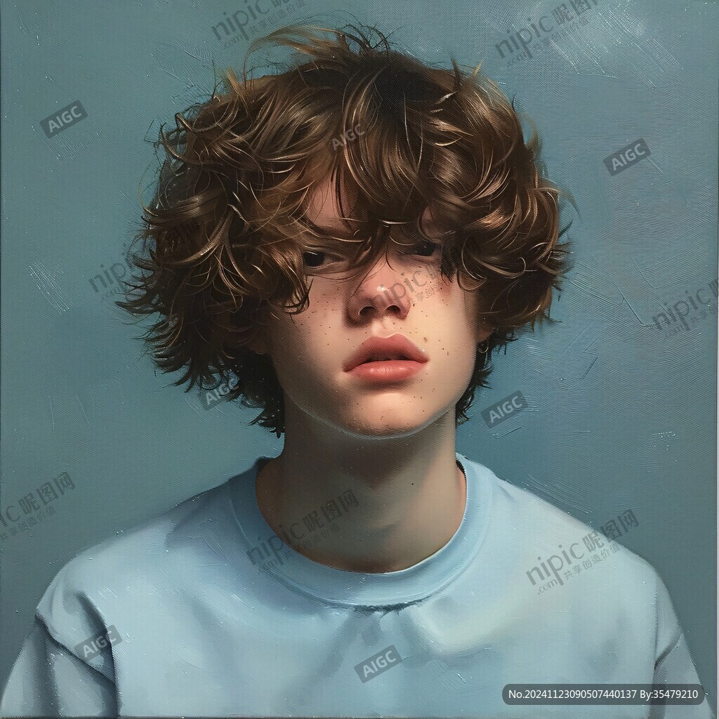 写实人物插画