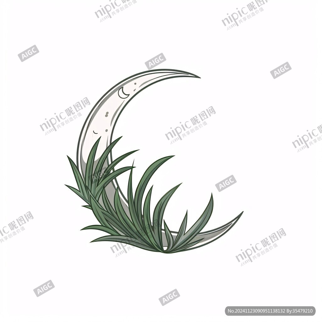 手绘麦冬