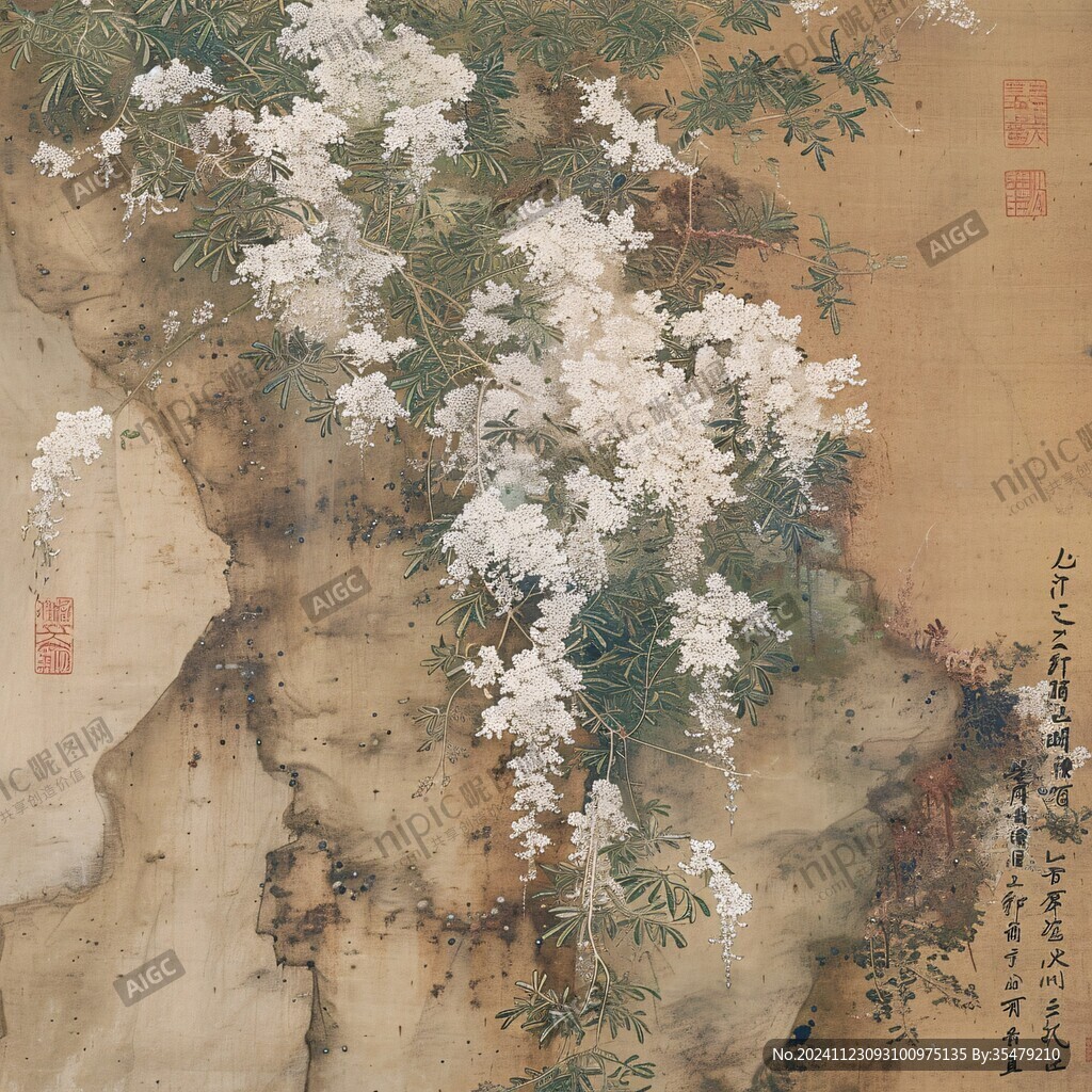 花卉拍纸本