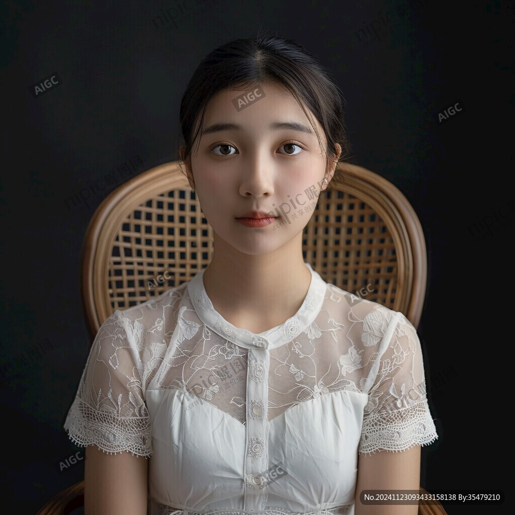 优雅青春人像