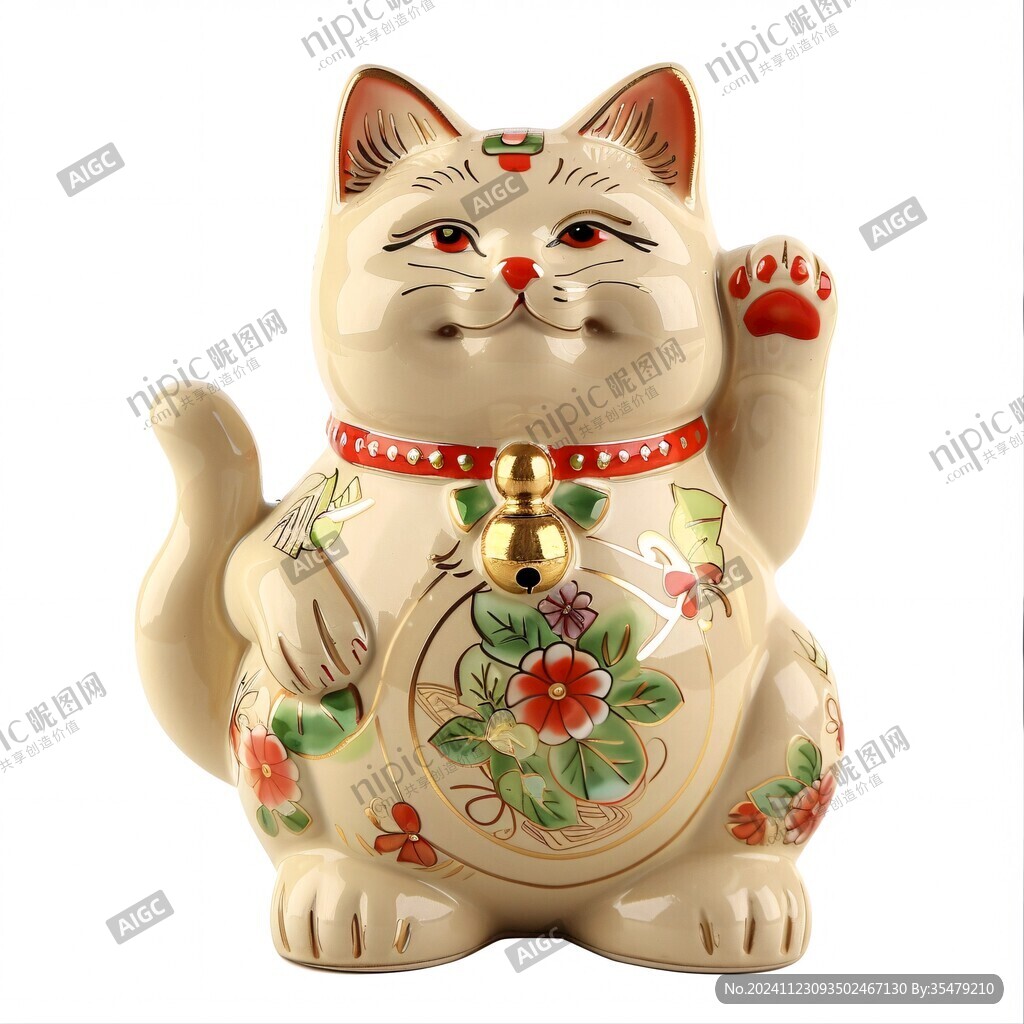 招财猫酒壶