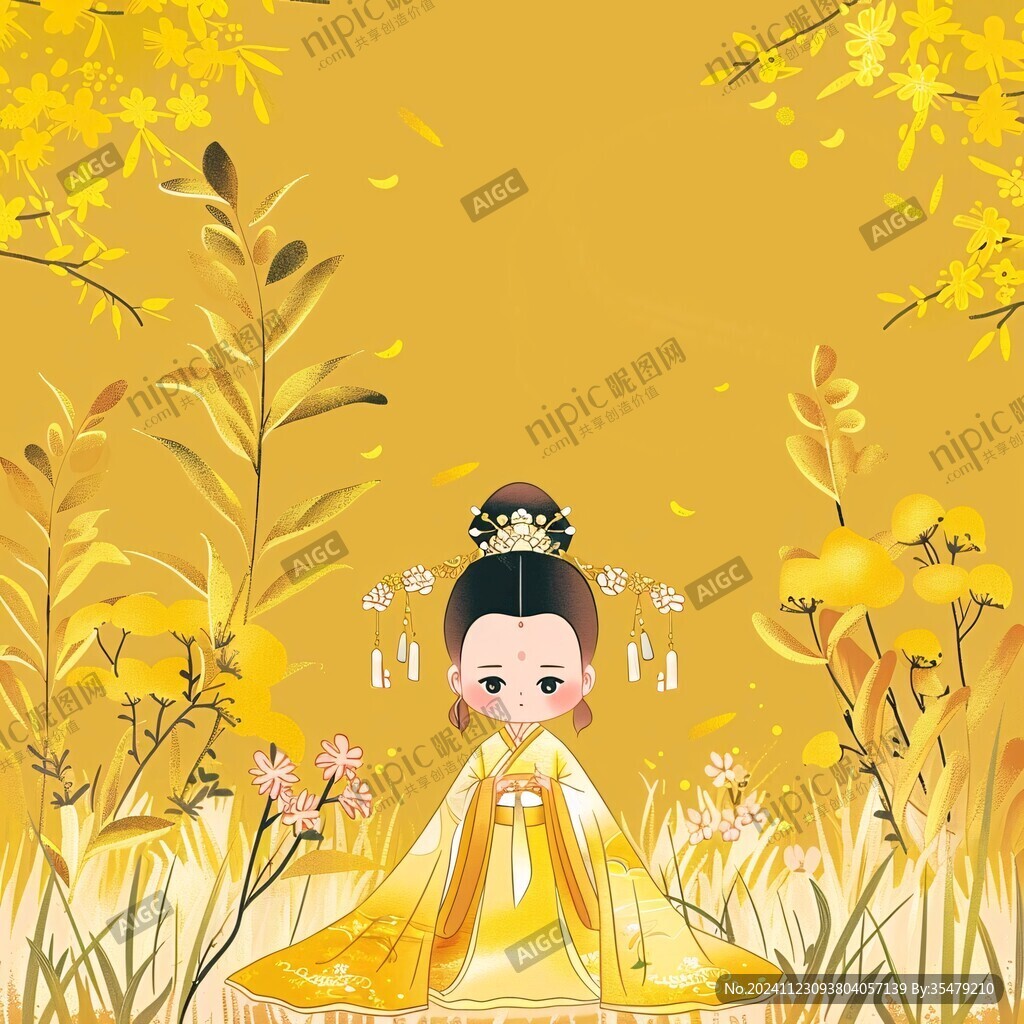 q版皇后插画