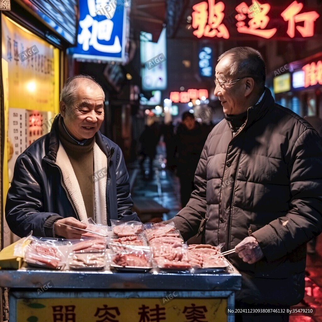 卖肉大叔