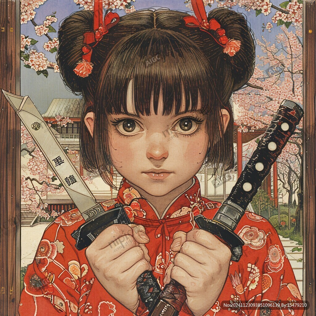 武艺插画