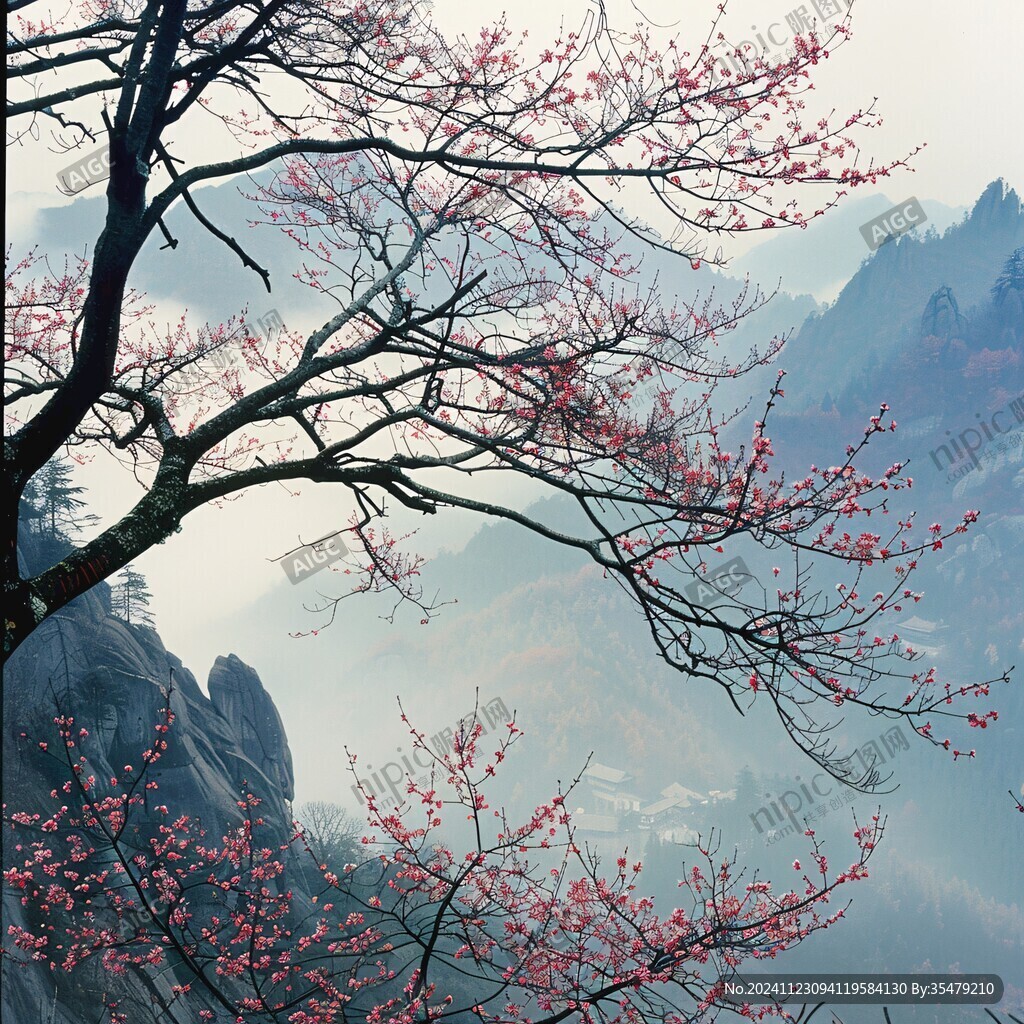 九峰桃花