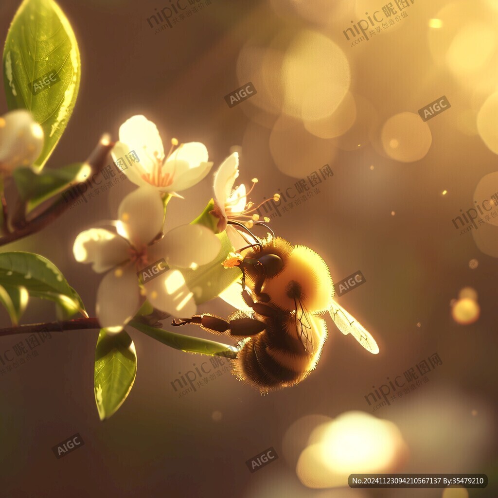 光影蜜蜂