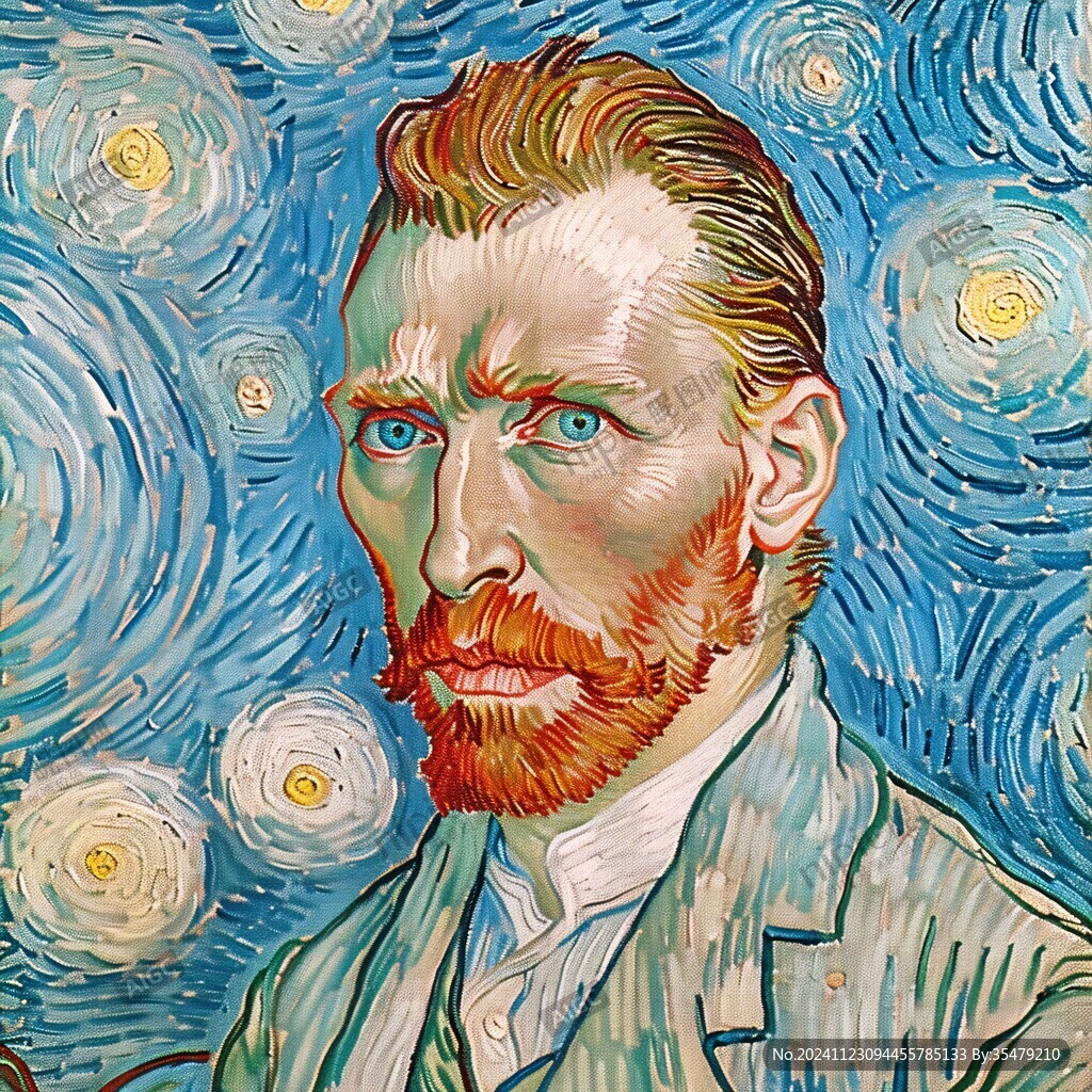 没有耳朵的梵高自画像