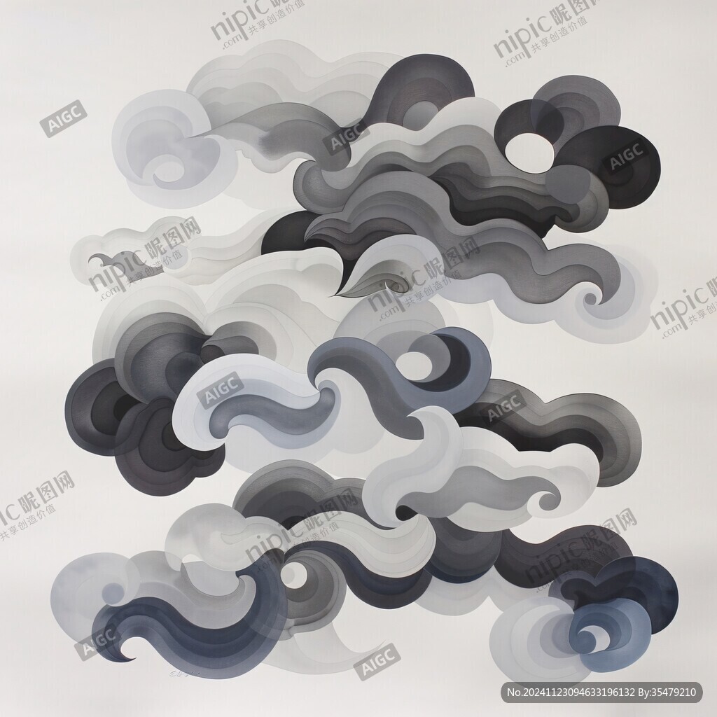 流云插画